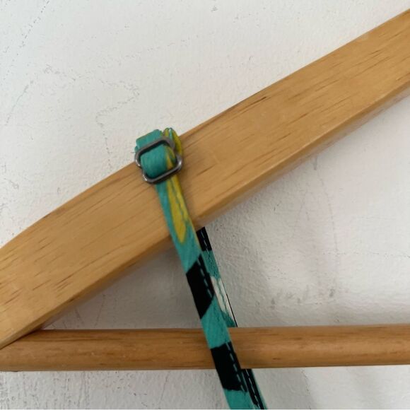 SFERA Basics Green Swirling Pattern Spaghetti Straps Max Sun Dress - Picture 7 of 7